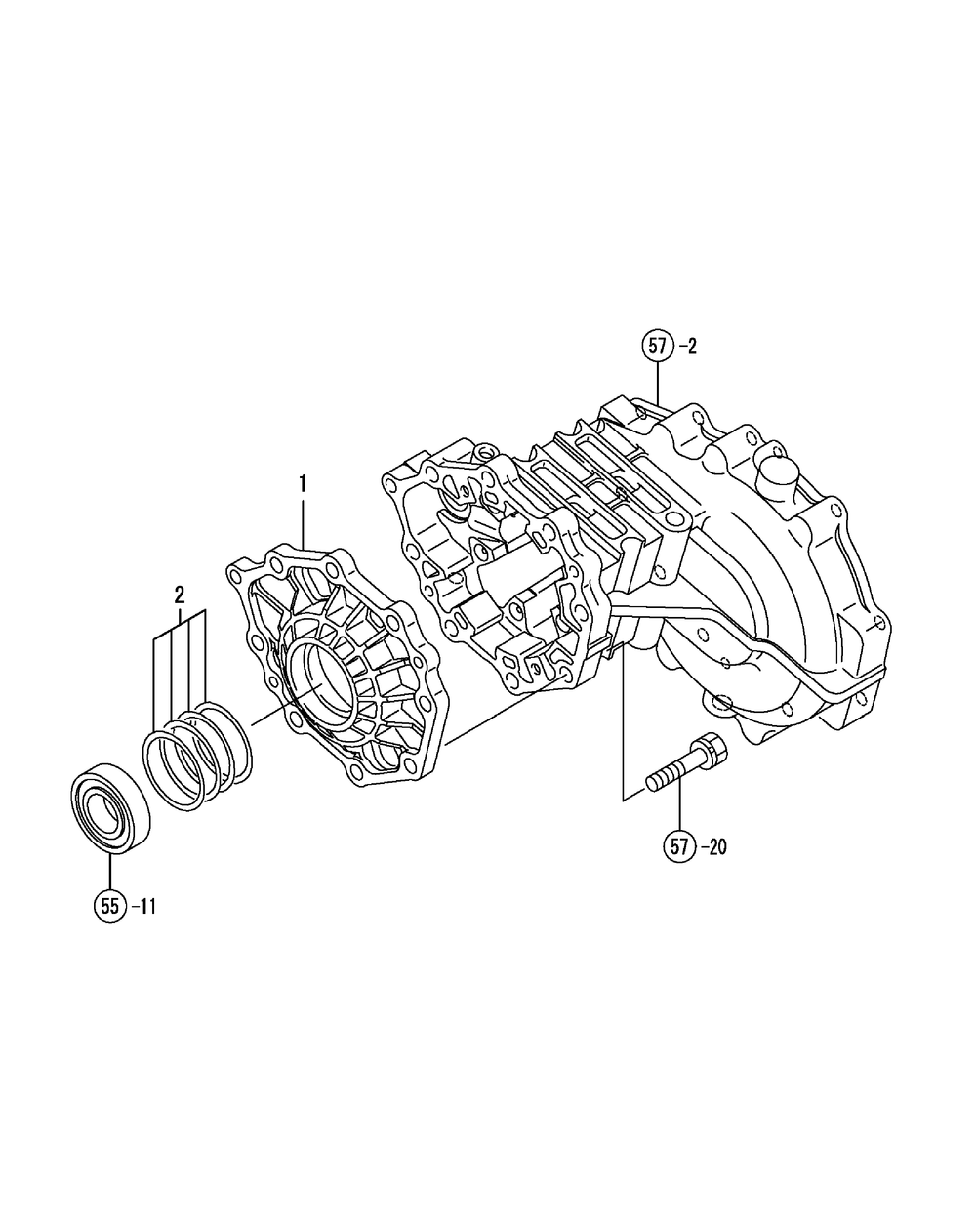 Differential Carrier Diagram and Parts List for SX3100 54ALB4S727-54ALB4SW727-54ALB4SX727-54ALB4SY727-54ALB4SZ727-54AMB4S727-54AMB4SW727-54AMB4SX727-54AMB4SY727-54AMB4SZ727 Cub Cadet Lawn Tractor